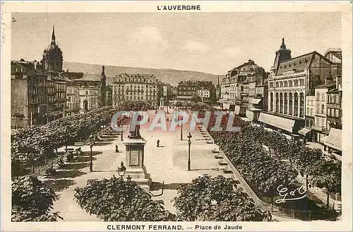 Cartes postales Clermont Ferrand Place de Jaude