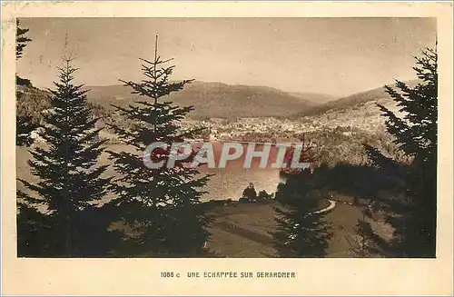 Cartes postales Une Echappee sur Gerardmer