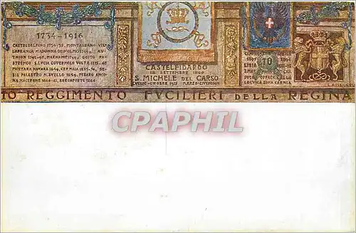 Cartes postales To Reggimento Pvcilieri della Regina