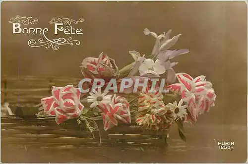 Cartes postales Bonne Fete Fleurs