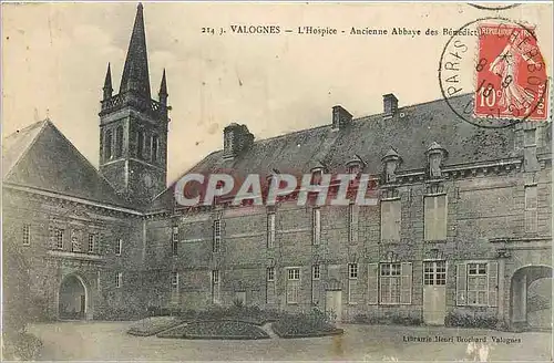 Cartes postales Valognes L'Hospice Ancienne Abbaye des Benedicte