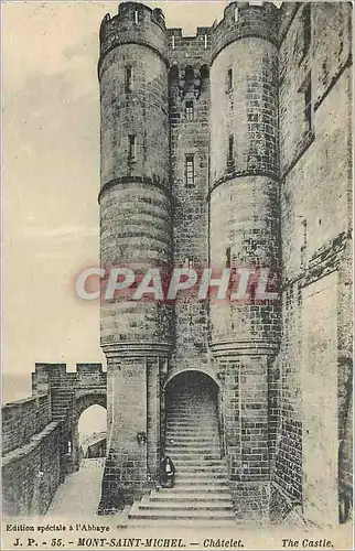 Cartes postales Mont Saint Michel Chatelet