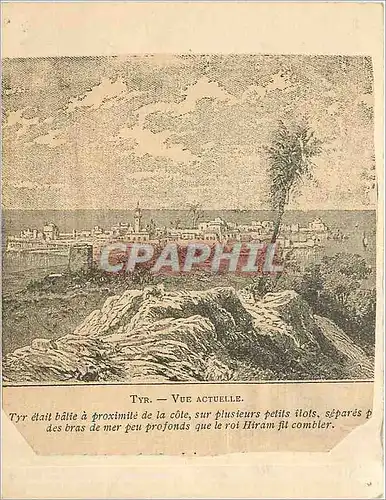 Cartes postales Tyr Vue Actuelle