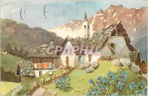 Cartes postales Chaumiere Italie