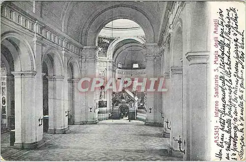 Cartes postales Assisi Interno Santuario S Maria degli Angeli