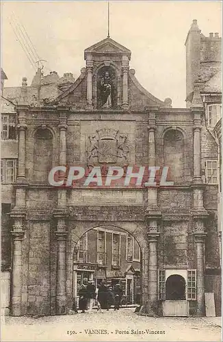 Ansichtskarte AK Vannes Porte Saint Vincent