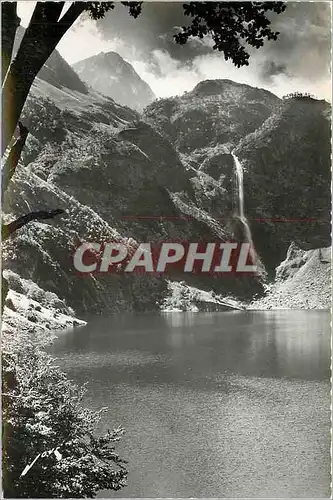 Cartes postales moderne  Env de Luchon H G Le lac d'Oo et sa Cascade