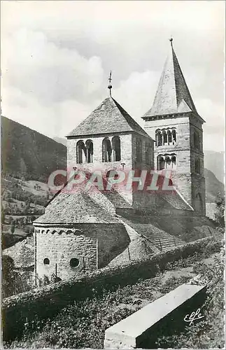 Moderne Karte Environs de Luchon Vallee de Larbourst Eglise de Saint Aventin de Larbourst roman