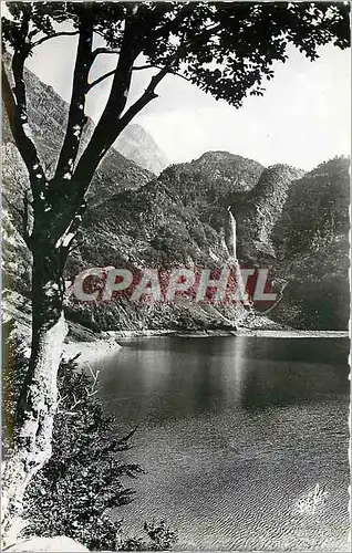 Moderne Karte Luchon Haute Garonne Un coin du lac d'Oo