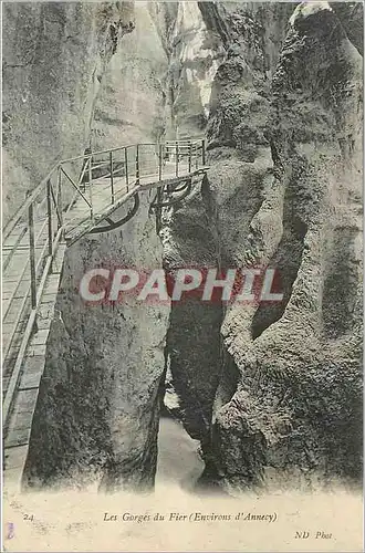 Cartes postales Les Gorges du Fier Environs d'Annecy