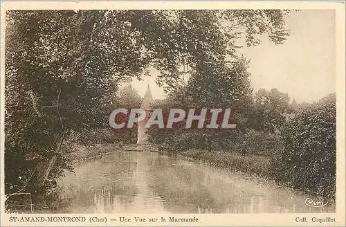 Ansichtskarte AK St Amand Montrond Cher Une Vue sur la Marmande