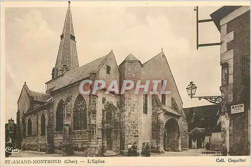 Cartes postales St Amand Montrond Cher L'Eglise