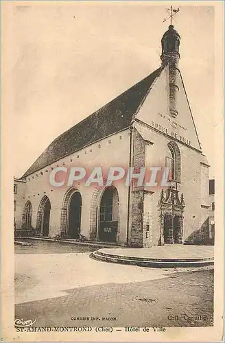 Cartes postales St Amand Montrond Cher Hotel de Ville