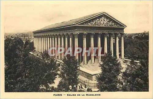 Cartes postales Paris Eglise de la Madeleine