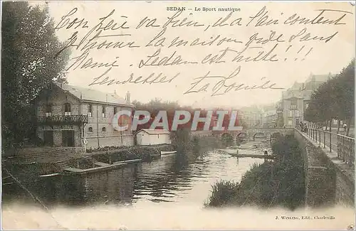 Cartes postales Sedan Le Sport nautique