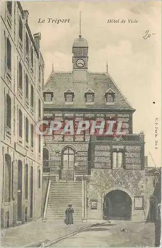 Cartes postales Le Treport Hotel de Ville