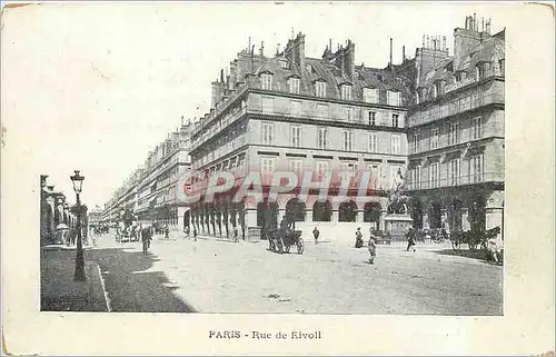 Cartes postales Paris Rue de Rivoli