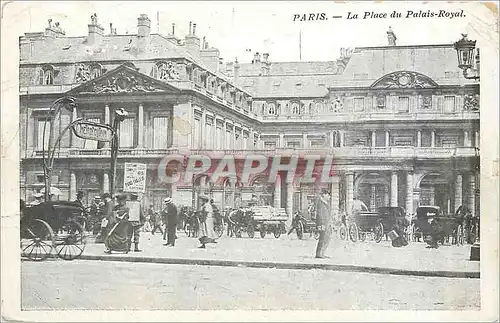 Ansichtskarte AK Paris La Place du palais Royal