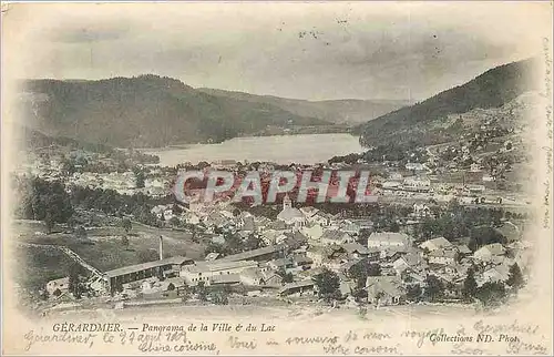 Cartes postales Gerardmer Panorama de la Ville du Lac