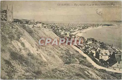 Cartes postales Le Havre Vue generale prise de Notre Dame