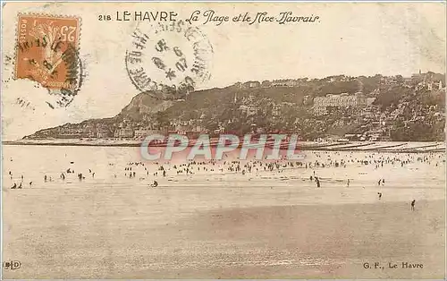 Cartes postales Le Havre La Plage et le Nice Havrais