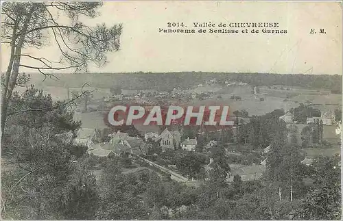Cartes postales Vallee de Chevreuse Panorama de Senlisse et de Garnes