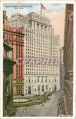 Cartes postales Cunard Building  Bowling Green New York