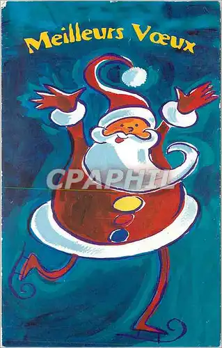 Cartes postales moderne Meilleurs Voeux Pere Noel