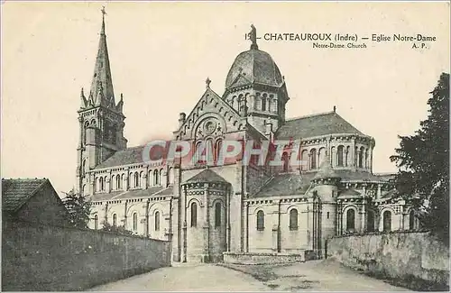 Cartes postales Chateauroux Indre Eglise Notre Dame