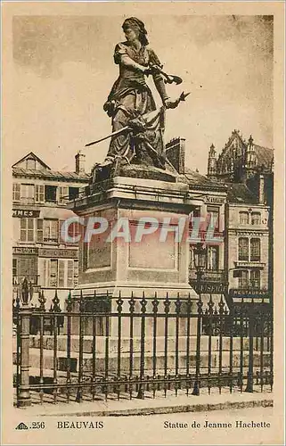 Cartes postales Beauvais Statue de Jeanne Hachette