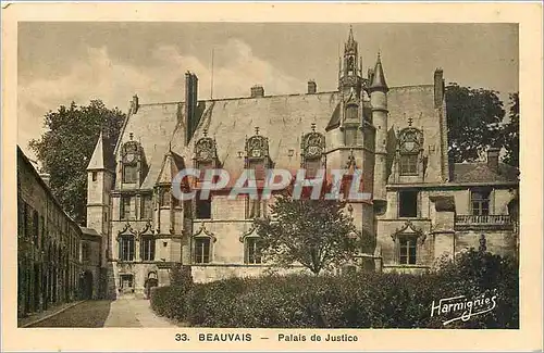 Cartes postales Beauvais Palais de Justice