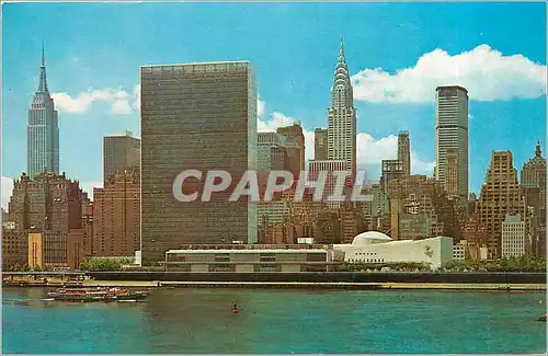 Cartes postales moderne United Nations Headquarters The Symbolic building rected in 1951