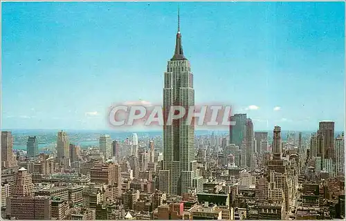 Moderne Karte Empire State Building Breath taking view of the tawering Empire State Building
