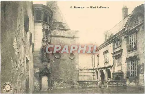 Cartes postales moderne Bourges Hotel Lallemant