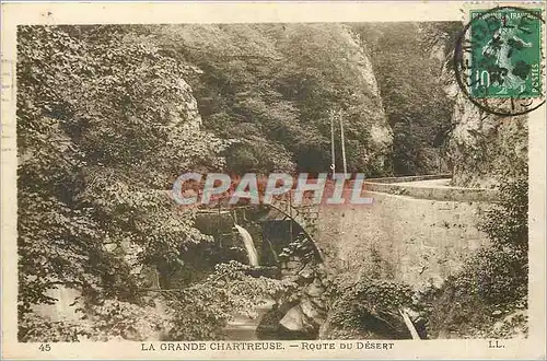 Cartes postales La Grande Chartreuse Route du Desert