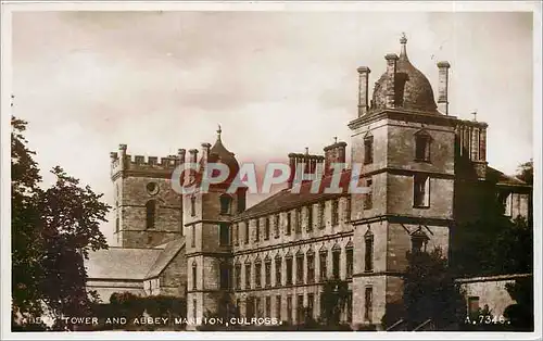 Ansichtskarte AK Abbey Tower and Abbey Mansion Culross