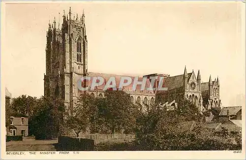 Cartes postales Beverley the Minster from S W