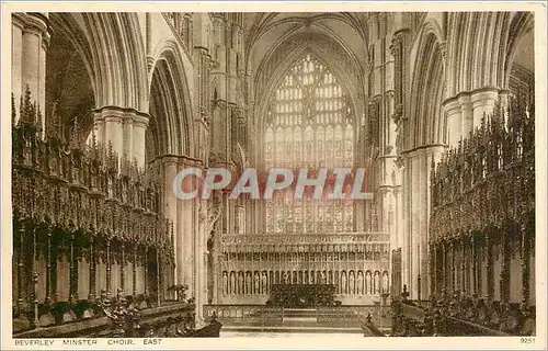 Cartes postales Beverley Minster Choir East