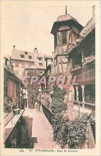 Cartes postales Strasbourg Cour du Corbeau