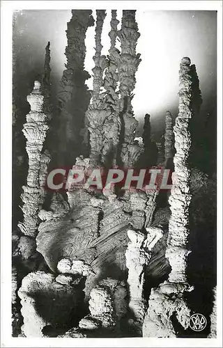 Cartes postales Aven d'Orgnac Ardeche Groupe Stalagmitique