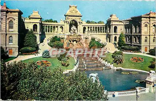 Cartes postales moderne Marseille Le Palais Longchamp