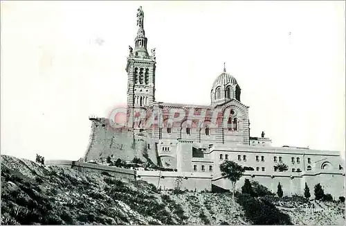 Cartes postales Marseille B du R Notre Dame de la Garde