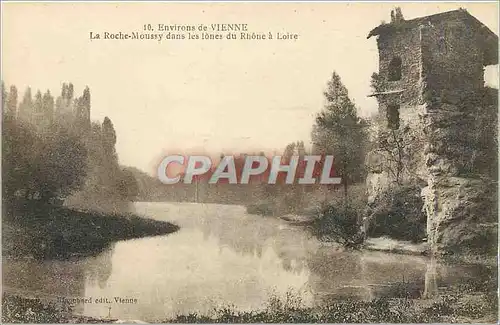 Cartes postales Environs de Vienne La Roche Moussy dans les lones du Rhone a Loire