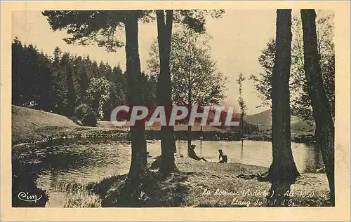 Cartes postales La Louvesc Ardeche Etang du Val d'O