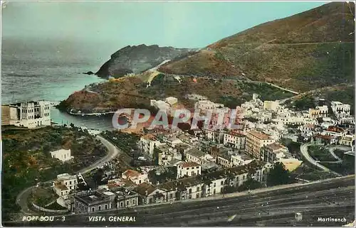 Moderne Karte Vista General Martinench  Port Bou