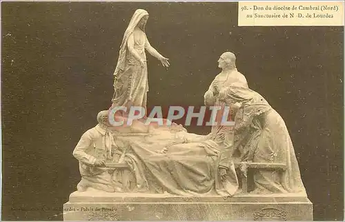 Cartes postales Don du diocese de Cambrai Nord au Sanctuaire de ND de Lourdes