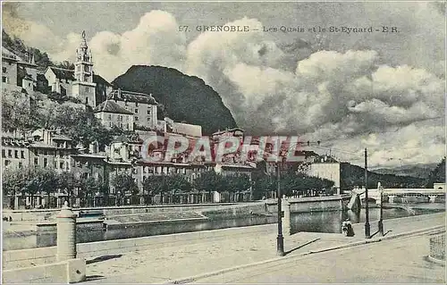 Cartes postales Grenoble Les Quais et le St Eynard
