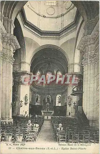 Cartes postales Chalon sur Saone S et L Eglise Saint Pierre