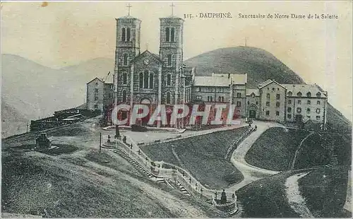 Cartes postales Dauphine Sanctuaire de Notre Dame de la Salette