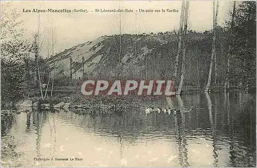 Cartes postales Les Alpes Mancelles Saint Leonard des Bois Un Coin sur la Sarthe